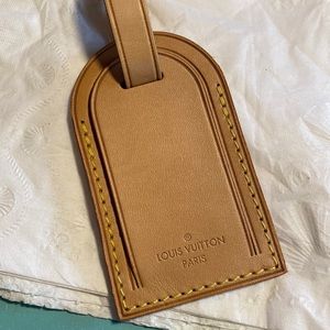 Never used authentic LV luggage tag